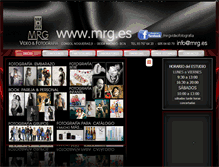 Tablet Screenshot of mrg.es